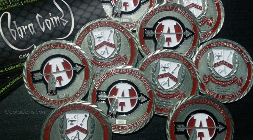 Antioch Challenge Coins